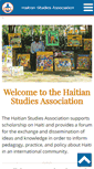 Mobile Screenshot of haitianstudies.org